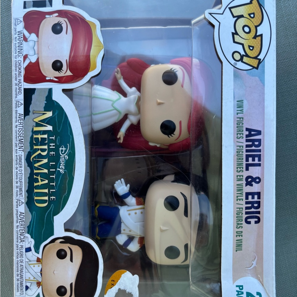 Funko Pop! Ariel and Eric!